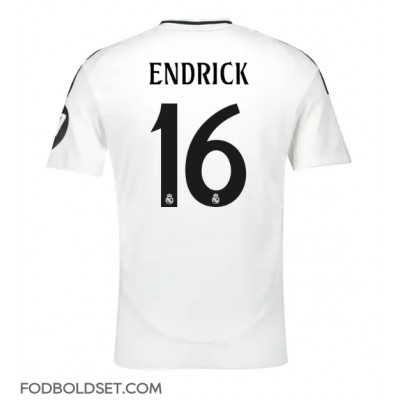 Real Madrid Endrick #16 Hjemmebanetrøje 2024-25 Kortærmet Real Madrid Endrick #16 Hjemmebanetrøje 2024-25 Kortærmet